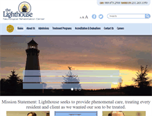 Tablet Screenshot of lighthouserehab.com